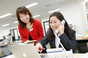 社員同士のコミュニケーションも活発、風通しの良い社風が魅力です☆彡