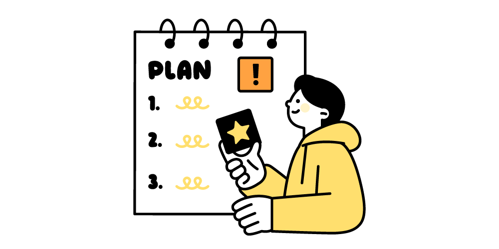 転職活動スケジュールの立て方